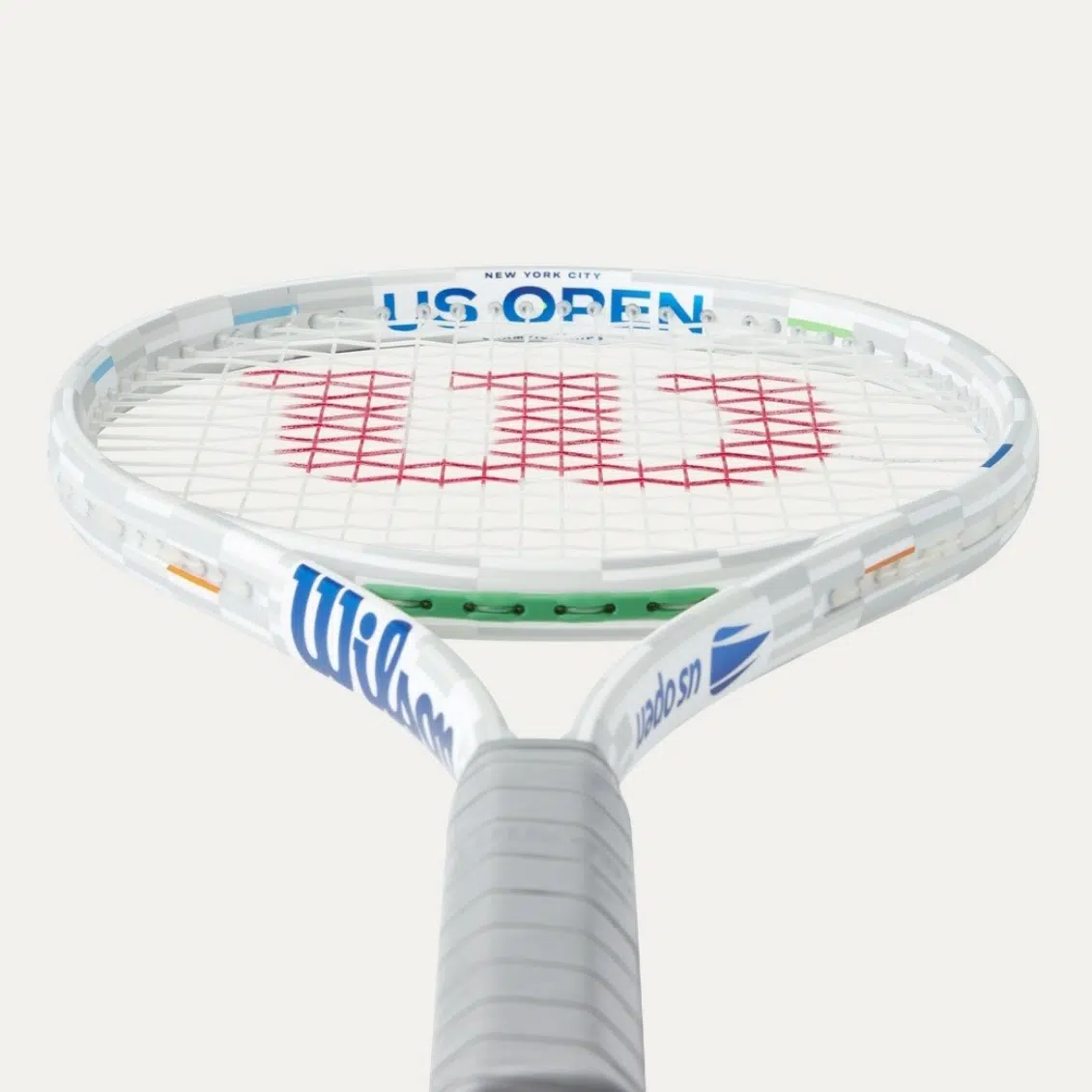 Wilson ไม้เทนนิส Shift 99 V1 US Open 2025 Tennis Racket | White/Grey  ( WR178511U ) - Image 7