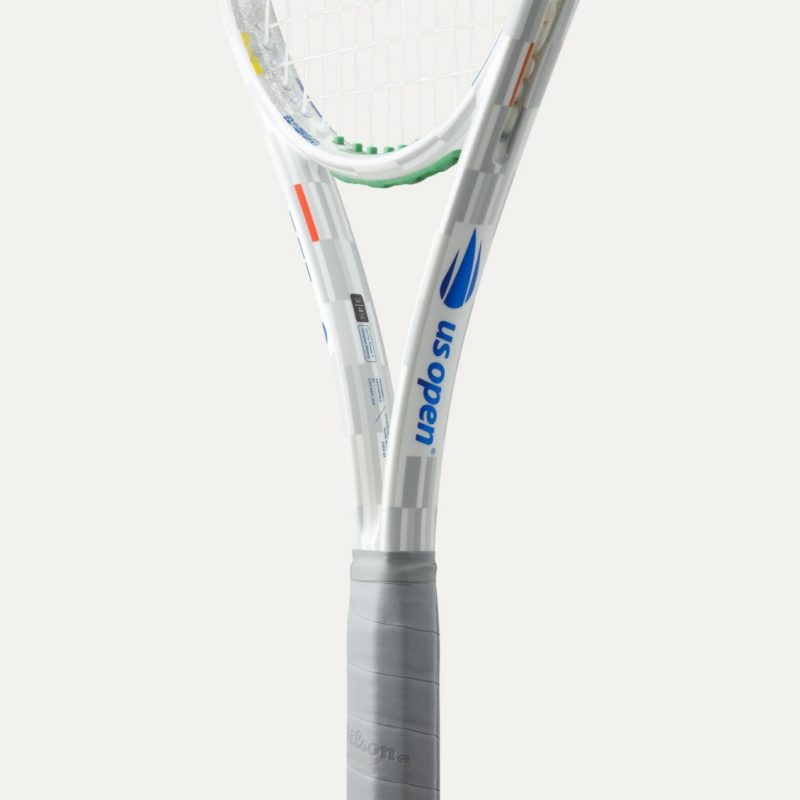 Wilson ไม้เทนนิส Shift 99 V1 US Open 2025 Tennis Racket FRM 2 4 1/4 | White/Grey  ( WR178511U2 ) - Image 5