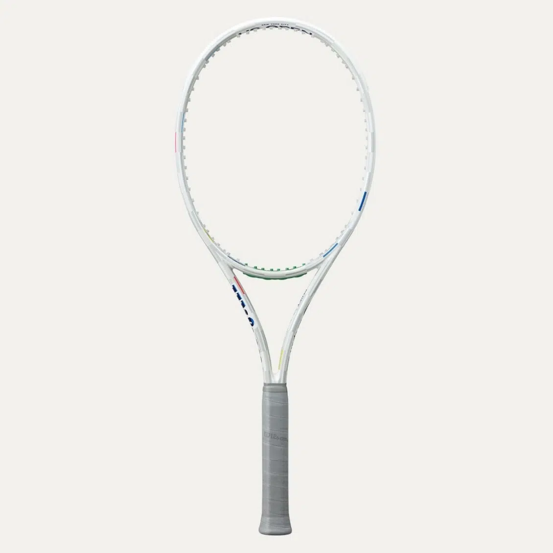 Wilson ไม้เทนนิส Shift 99 V1 US Open 2025 Tennis Racket | White/Grey  ( WR178511U ) - Image 2