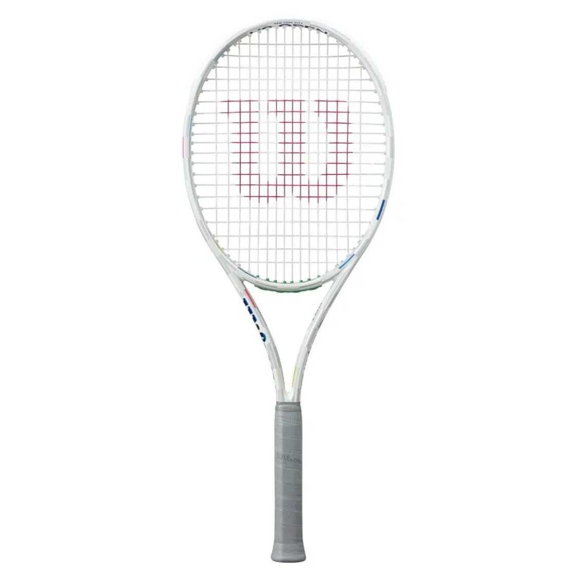 Wilson ไม้เทนนิส Shift 99 V1 US Open 2025 Tennis Racket | White/Grey  ( WR178511U )