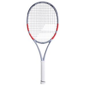 Babolat ไม้เทนนิส Pure Strike Team Gen4 Unstrung Tennis Racket G2 | Grey / Neon Red ( 101580 )