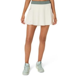 Asics กระโปรงเทนนิสผู้หญิง Women’s Match Skirt | Cream ( 2042A392-200 )