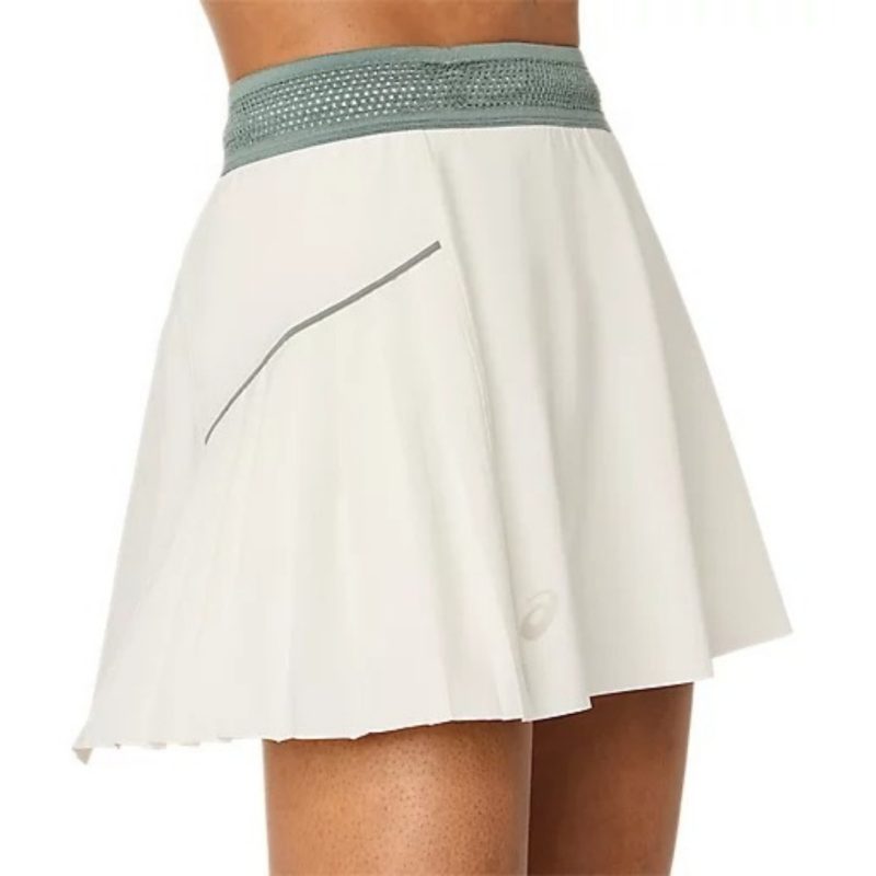 Asics กระโปรงเทนนิสผู้หญิง Women’s Match Skirt | Cream ( 2042A392-200 ) - Image 4
