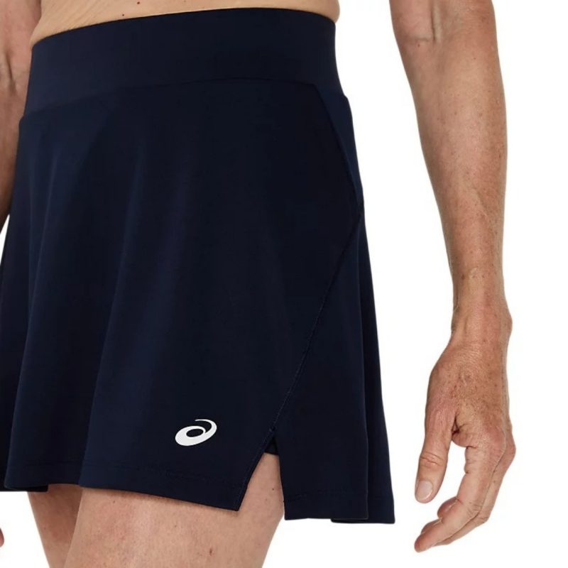 Asics กระโปรงเทนนิสผู้หญิง Women’s Court Skirt | Midnight ( 2042A369-400 ) - Image 4