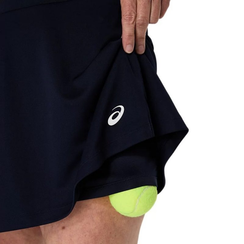 Asics กระโปรงเทนนิสผู้หญิง Women’s Court Skirt | Midnight ( 2042A369-400 ) - Image 5