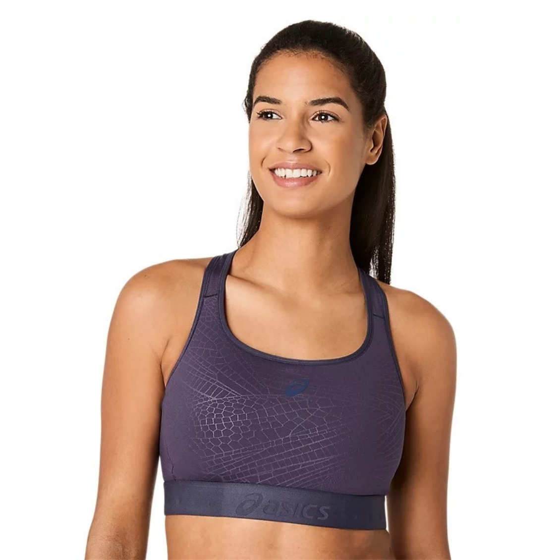 Asics สปอร์ตบรา Women's Game Compression Bra | Indigo Fog ( 2042A390-500 )