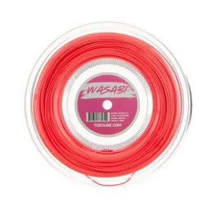 Toroline เอ็นไม้เทนนิสแบ่งขาย Wasabi 17/1.23mm Tennis String Reel | Neon Pink ( 791321383622 )