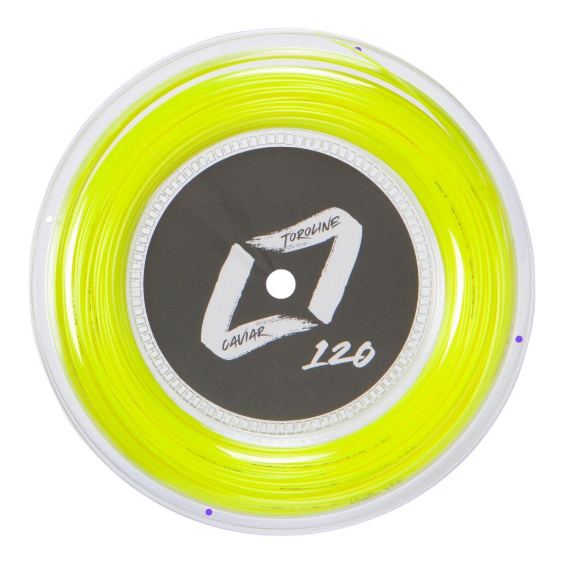 Toroline เอ็นไม้เทนนิสแบ่งขาย Caviar 17/1.23mm Tennis String Reel | Neon Yellow ( 791321383919 )