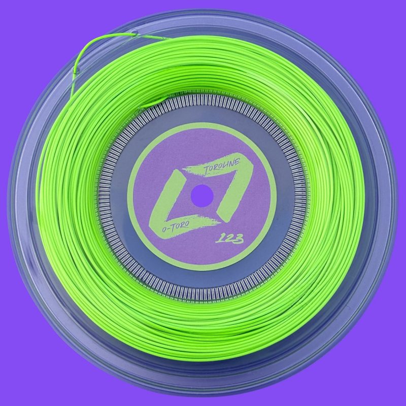Toroline เอ็นไม้เทนนิสแบ่งขาย O-Toro 17/1.23mm Tennis String Reel | Neo Green ( 791321383117 ) - Image 6