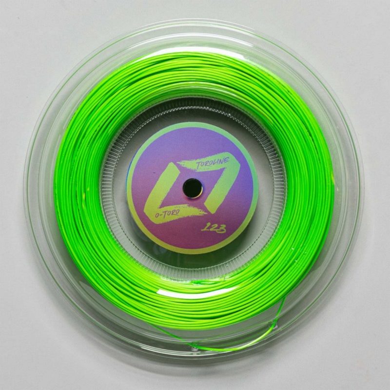 Toroline เอ็นไม้เทนนิสแบ่งขาย O-Toro 17/1.23mm Tennis String Reel | Neo Green ( 791321383117 ) - Image 4