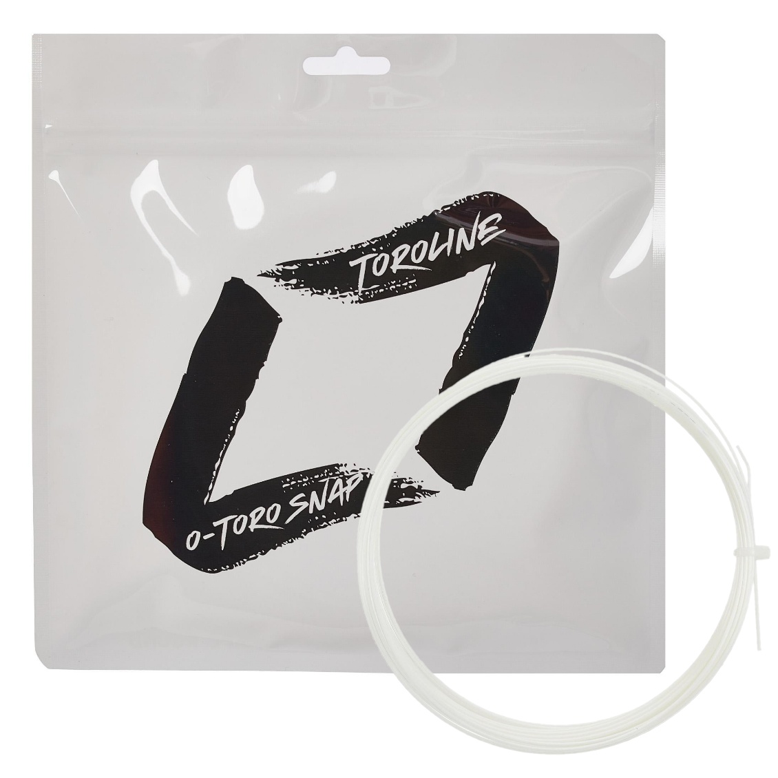 Toroline เอ็นไม้เทนนิส O-TORO SNAP 16/1.25mm Tennis String Reel | White ( 604670065699 )