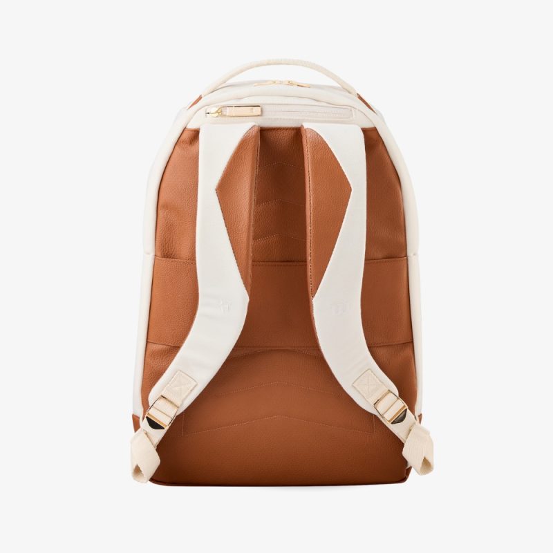 Wilson กระเป๋าเป้เทนนิส RF Lawn Collection Tennis Backpack | Cream ( WR8054801001 ) - Image 3