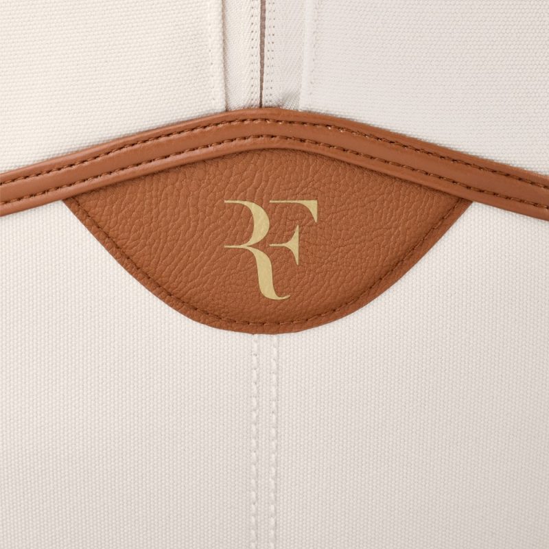 Wilson กระเป๋าเป้เทนนิส RF Lawn Collection Tennis Backpack | Cream ( WR8054801001 ) - Image 6