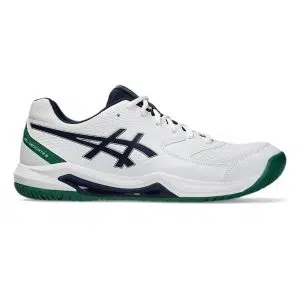 Asics รองเท้าเทนนิสผู้ชาย Men’s Gel-Dedicate 8 | White / Midnight ( 1041A408-105 )