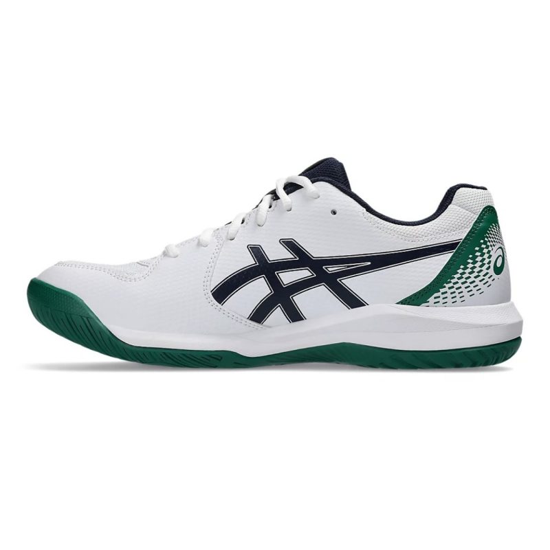 Asics รองเท้าเทนนิสผู้ชาย Men’s Gel-Dedicate 8 | White / Midnight ( 1041A408-105 ) - Image 8
