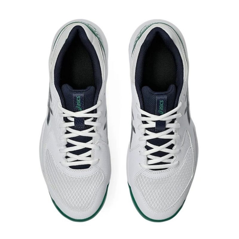 Asics รองเท้าเทนนิสผู้ชาย Men’s Gel-Dedicate 8 | White / Midnight ( 1041A408-105 ) - Image 7