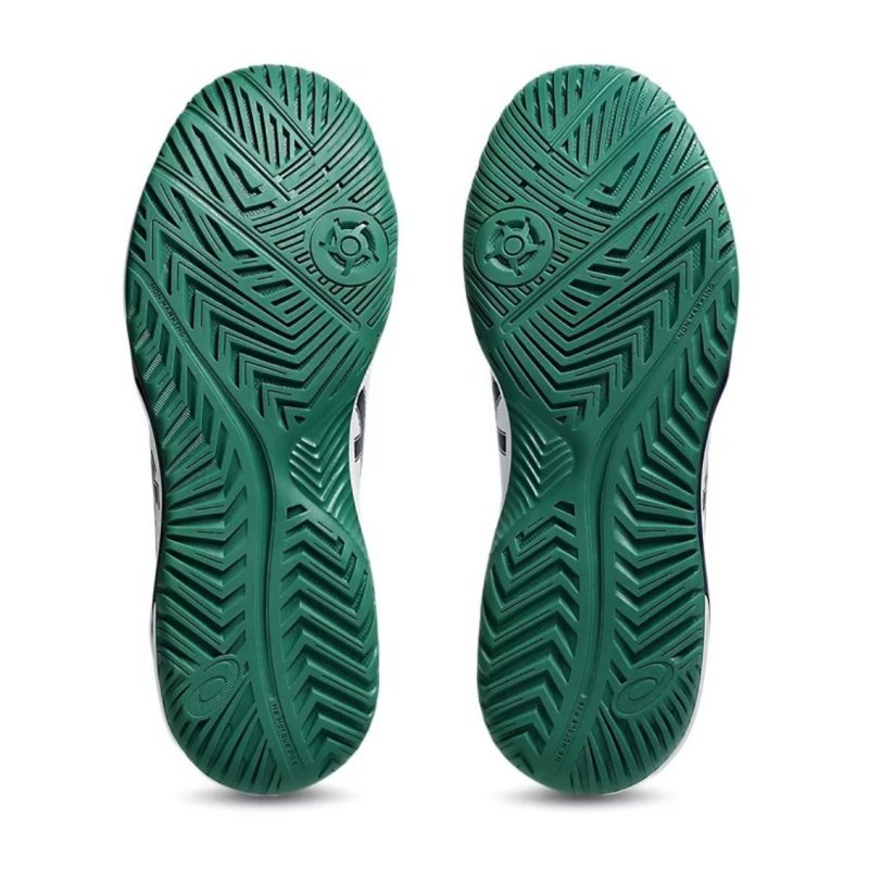 Asics รองเท้าเทนนิสผู้ชาย Men’s Gel-Dedicate 8 | White / Midnight ( 1041A408-105 ) - Image 6