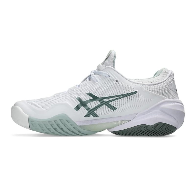 Asics รองเท้าเทนนิสผู้หญิง Court FF 3 | White/Lichen Rock ( 1042A220-106 ) - Image 8