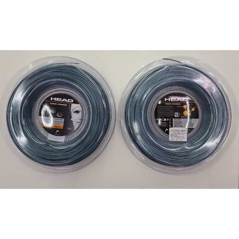 Head เอ็นไม้เทนนิส Hawk Power 200M 17g/1.25mm Tennis String Reel | Petrol ( 281032 ) - Image 5