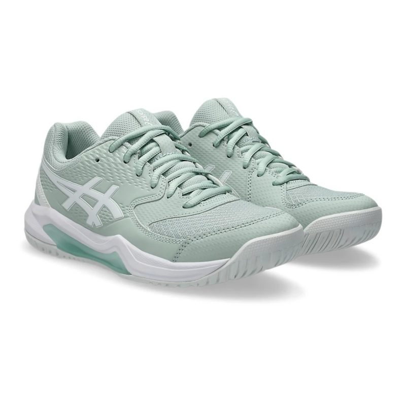 Asics รองเท้าเทนนิสผู้หญิง Women’s Gel-Dedicate 8 | Lichen Rock/White ( 1042A237-300 ) - Image 2
