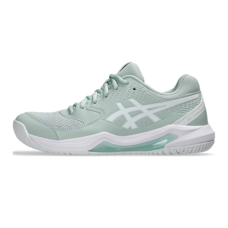 Asics รองเท้าเทนนิสผู้หญิง Women’s Gel-Dedicate 8 | Lichen Rock/White ( 1042A237-300 ) - Image 4