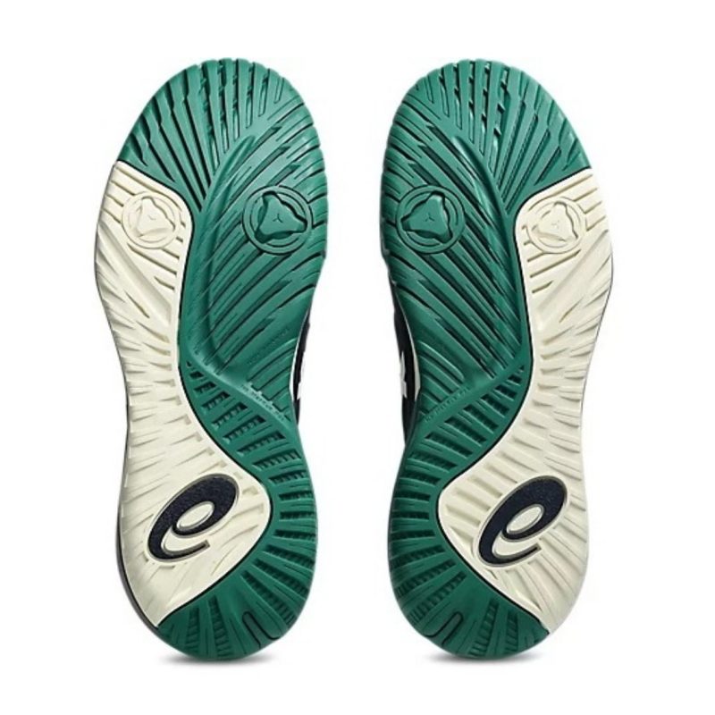 Asics รองเท้าเทนนิสผู้ชาย Gel-Resolution X Wide (2E) | Midnight/Cream ( 1041A487-400 ) - Image 5