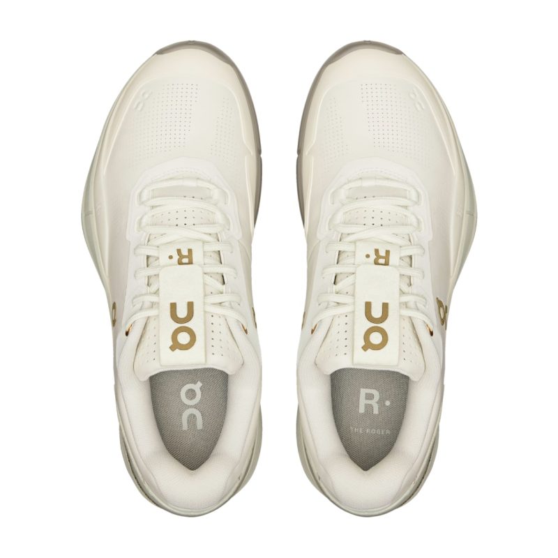 On รองเท้าเทนนิสผู้หญิง Women's The Roger Pro Ace Tennis Shoes | Ivory / Fog ( 3WF30643598 ) - Image 4