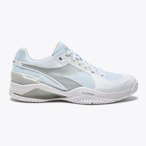 Diadora รองเท้าเทนนิสผู้ชาย Men's Blushiel Torneo 3 AG | White/Silver ( 101.181466_C6103 )