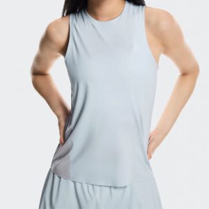 On เสื้อเทนนิสผู้หญิง Women's Court Tank | Arctic/Lilac ( 1WE11073974 )