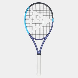 Dunlop ไม้เทนนิส TF 26 FX500 Lite NH Tennis Racket G2 | Black / Purple / Light Blue ( 10369908 )