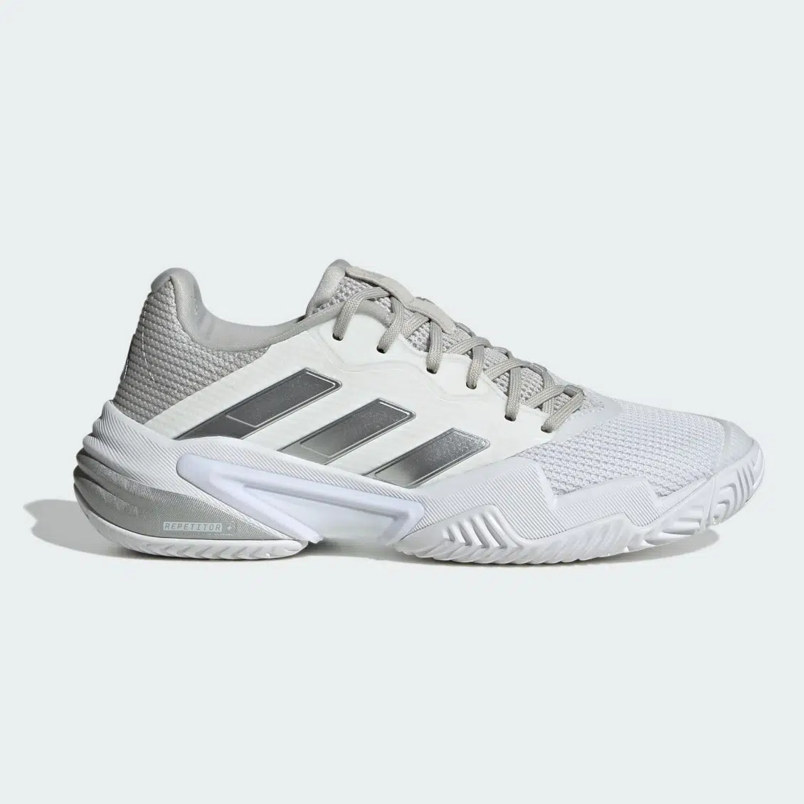 Adidas รองเท้าเทนนิสผู้หญิง Barricade 13 Tennis Shoes | Cloud White / Core Black / Grey One ( IF0407 )