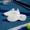 Adidas รองเท้าเทนนิสผู้หญิง Barricade 13 Tennis Shoes | Cloud White / Core Black / Grey One ( IF0407 ) - Image 2