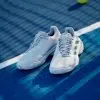 Adidas รองเท้าเทนนิสผู้หญิง Barricade 13 Tennis Shoes | Cloud White / Core Black / Grey One ( IF0407 ) - Image 5