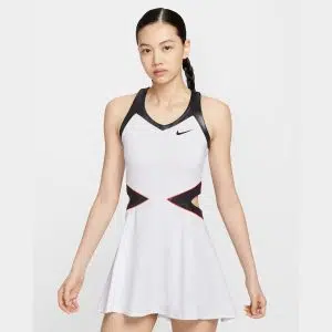 Nike ชุดเดรสเทนนิสผู้หญิง Women's Court Slam | White/Black/Hot Punch ( II6187-100 )