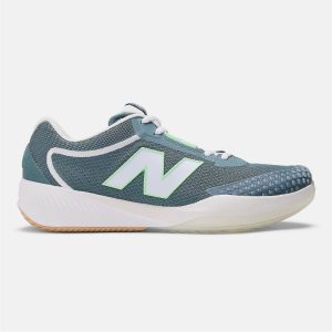 New Balance รองเท้าเทนนิสผู้ชาย FuelCell 996v6 Wide (2E) | New Spruce/White ( MCH996S6 )