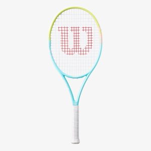 Wilson ไม้เทนนิส Tempest SE Tennis Racket FRM2 4 1/4 | Light Blue/Lime ( WR193910U2 )