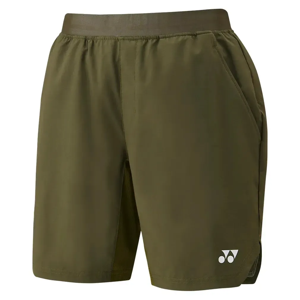Yonex กางเกงเทนนิสผู้ชาย Men's Tournament 9 Inch Tennis Shorts | Oil Brown ( 15198-F25 ) - Image 2