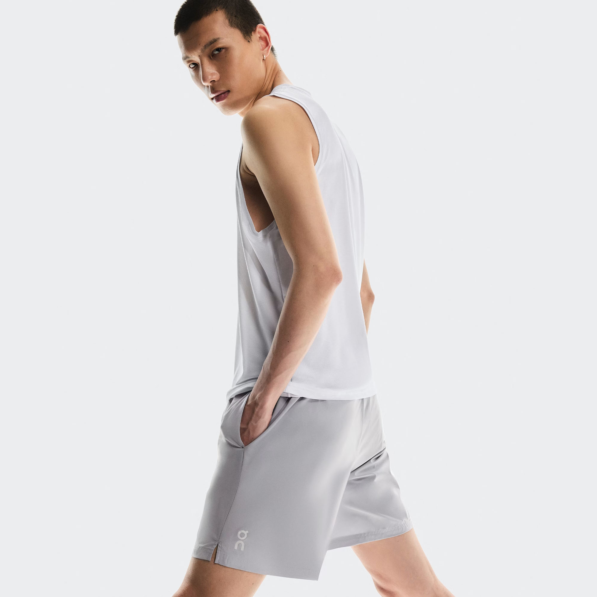 On กางเกงเทนนิสผู้ชาย Men's 5" Core Shorts | Lilac ( 1MF10120174 ) - Image 5