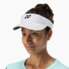 Yonex หมวกเทนนิส Visor | White ( 40097WH ) - Image 3