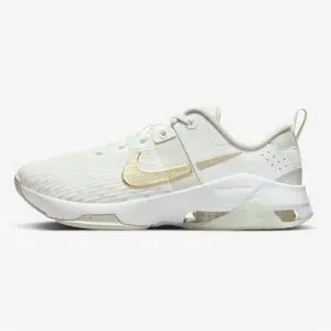 Nike รองเท้าเทรนนิ่งผู้หญิง Zoom Bella 6 PRM | Summit White/Sea Glass/Light Lemon Twist/Metallic Gold Star ( FJ1589-100 )