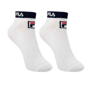 Fila ถุงเท้าเทนนิส Fila Edge Tennis Sock | White / Navy ( RPCS201101WHINAY )