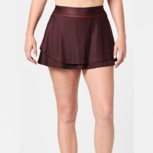 Nike กระโปรงเทนนิสผู้หญิง Women’s NikeCourt Slam Dri-FIT High-Waisted Tennis Skirt | Burgundy ( HJ8984-652 )