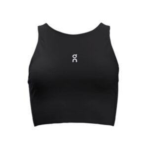 On เสื้อเทนนิสผู้หญิง Women’s Court Crop Top | Black ( 1WG11110553 )