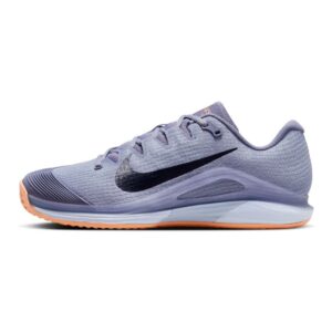Nike รองเท้าเทนนิสผู้ชาย Zoom Vapor 12 Clay Court | Ashen Slate/Light Armory Blue/Marrakesh/Obsidian ( HQ6026-400 )
