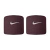 Nike ปลอกรัดข้อมือเทนนิสแบบสั้น Swoosh Premier Dri-FIT Wristbands 2-Pack Wrist Band | Burgundy/White ( N0002467606 ) - Image 4