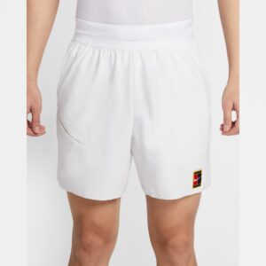 Nike กางเกงเทนนิสผู้ชาย Men's Court Slam Dri-Fit ADV | White ( FZ6948-100 )