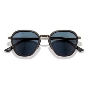 Sunski แว่นกันแดด Bernina Sunglasses | Black Slate ( SUNBEBSL )