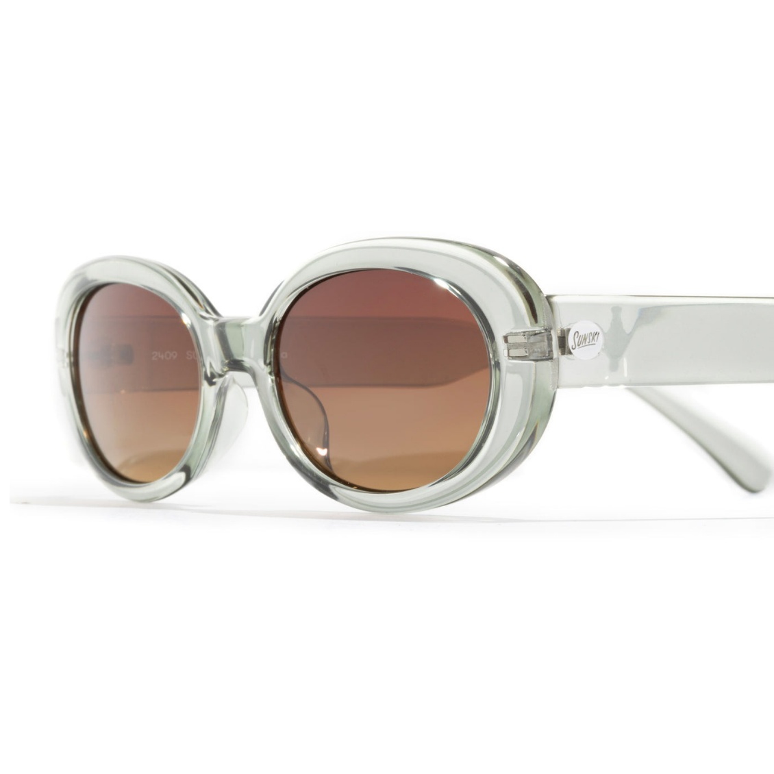 Sunski แว่นกันแดด Bianca Sunglasses | Grass Terra Fade ( SUNBIGTE ) - Image 2