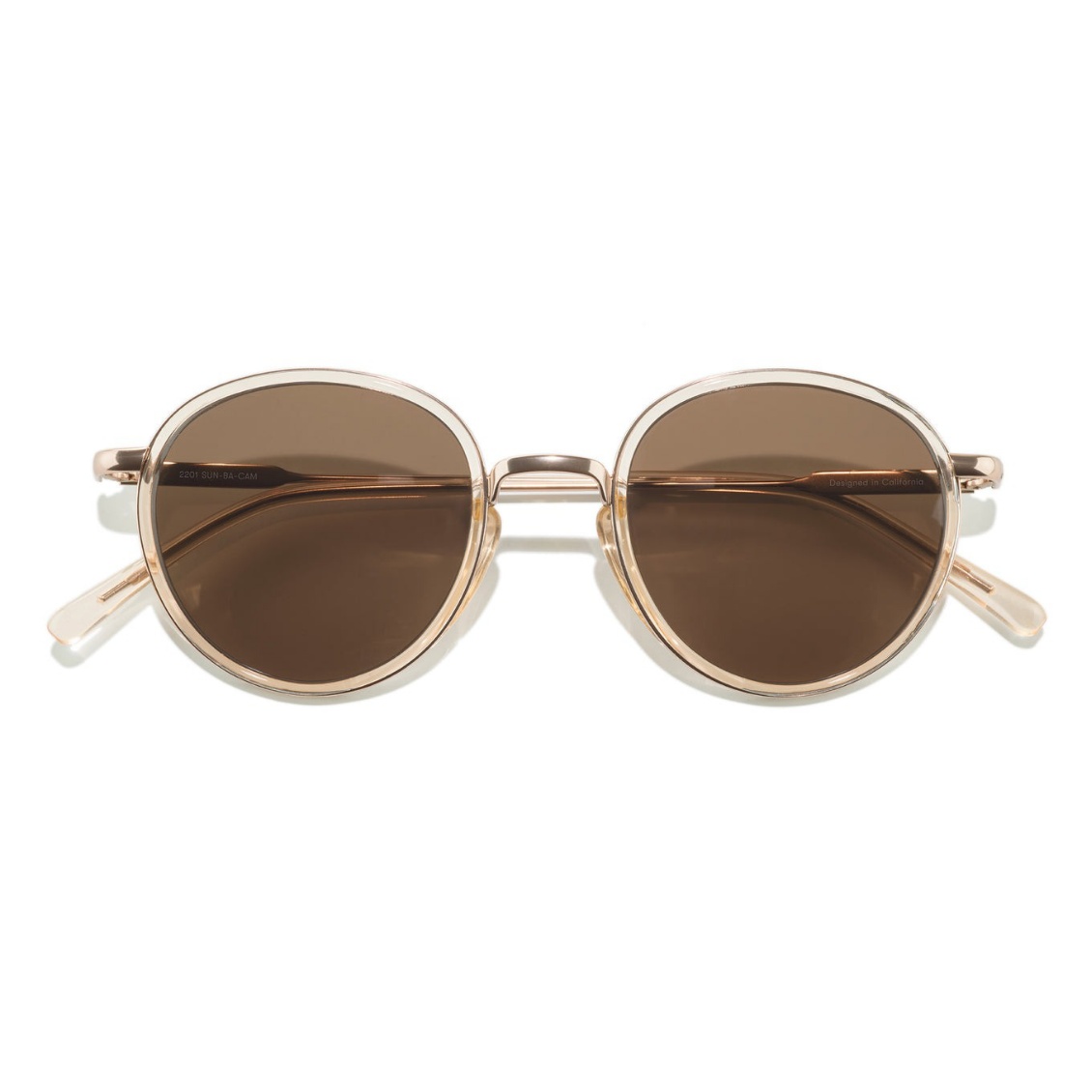 Sunski แว่นกันแดด Baia Sunglasses | Champagne Amber ( SUNBACAM )