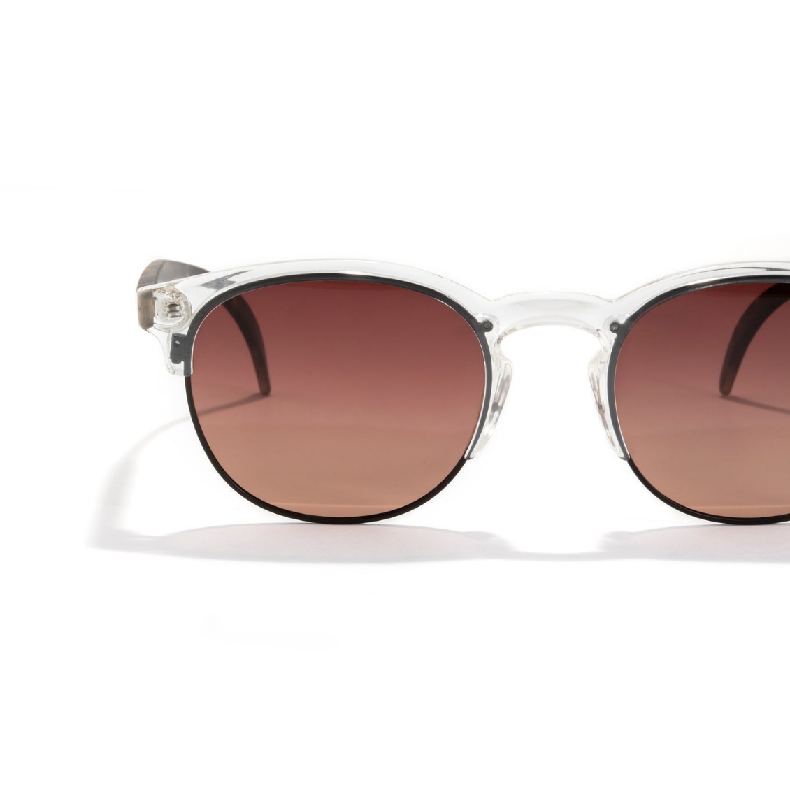 Sunski แว่นกันแดด Avila Sunglasses | Clear Tortoise Fade ( SUNAVCTE ) - Image 4